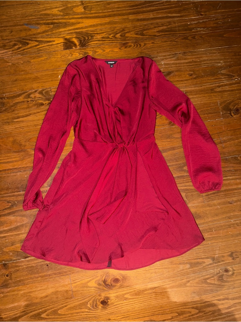 Express- Crimson Game Day Dress size S- New condition